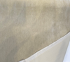 Blond Beige mohair velvet unrolled to show the even color across the width