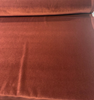 Crypton Sintra Rosewood russet red performance velvet upholstery fabric