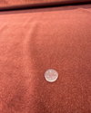 Crypton Sintra Rosewood velvet, stain and moisture resistant performance fabric