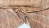 Mirage Venus coral and terracotta mohair velvet with sage and cream streaks