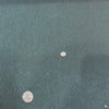 Water beading on Crypton Sintra Tourmaline teal velvet, close-up
