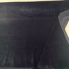 Crypton Sintra Black velvet folded back to show the pile and backing