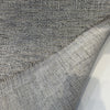 Crypton Rushdie Grey chenille folded back to show the lighter backing