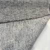 Crypton Rushdie Charcoal chenille folded back to show the lighter gray backing