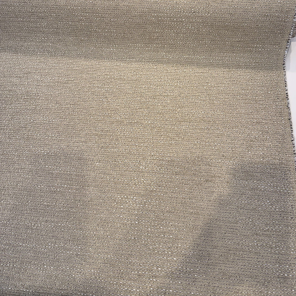Crypton Kenzo Barley ribbed chenille upholstery fabric laid flat on the roll