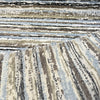 Swavelle Desert Storm Blue chenille folded back to show the reverse side
