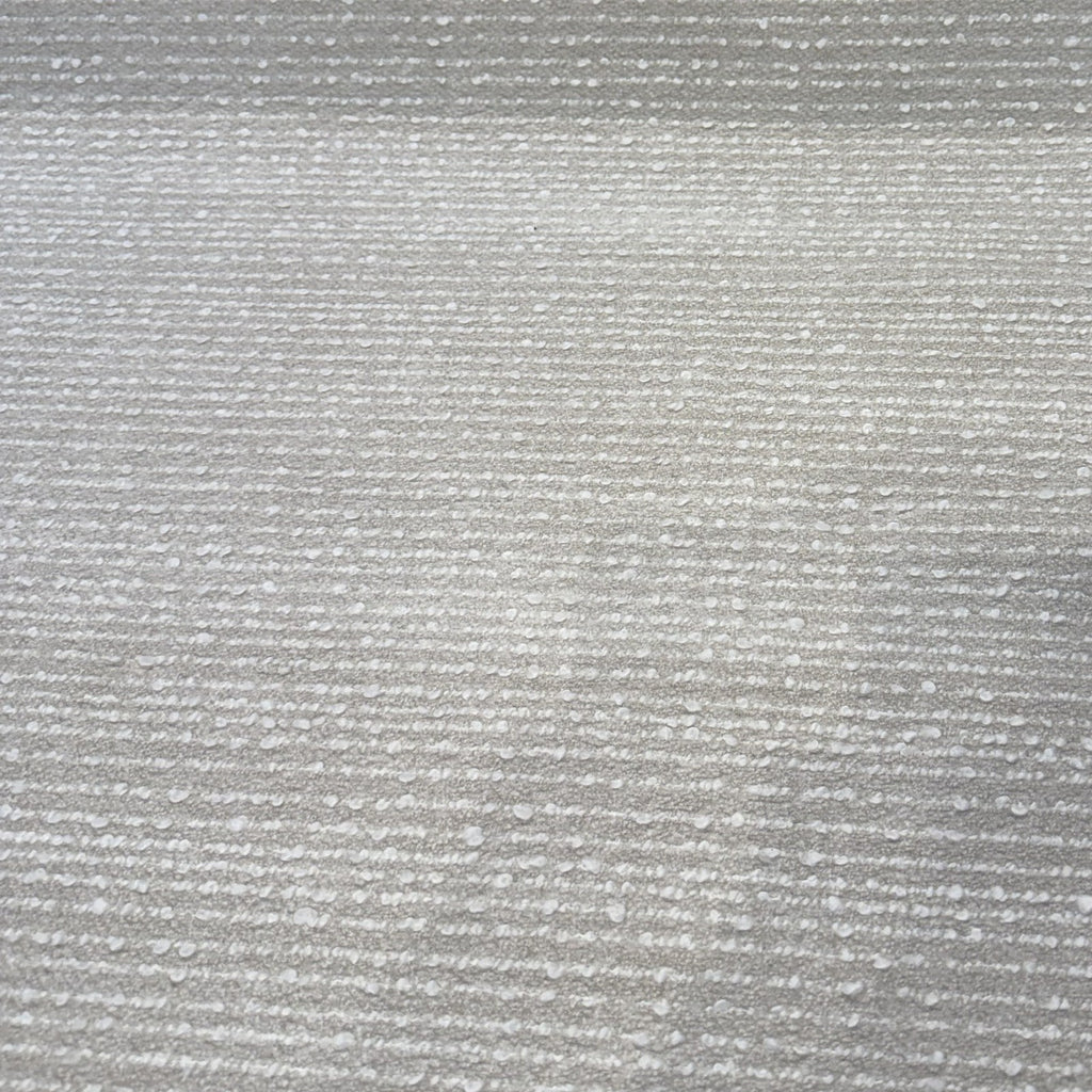 Fabricut Casio Porcelain striped boucle upholstery fabric laid flat