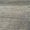 Fabricut Casio Dove gray striped boucle upholstery fabric laid flat
