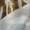 Close-up of Spencer Gold Rush textured print and soft woven back