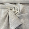 Crypton Dawson Light Granite gray chenille swirled to show drape