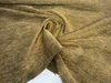 Geller Tawny golden bronze chenille swirl showing the drape