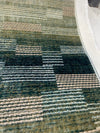 Lost Lily Wisteria ombré stripe of ivory, sage green, slate blue and navy blocks