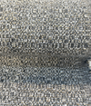 Denver Stone nubby chenille weave in silver, charcoal, gold and off-white