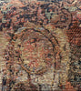 Hobo Patchwork Rust Latex Backed Chenille Swavelle Upholstery Fabric By The Yard