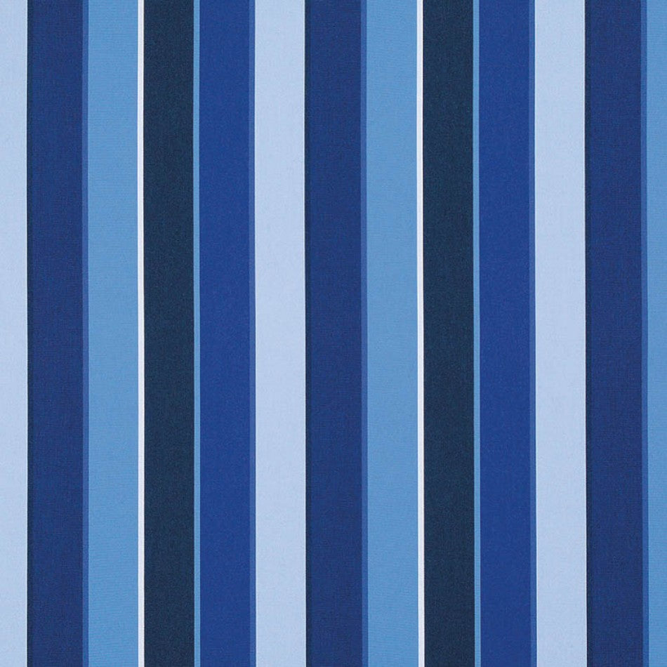 Sunbrella Milano Cobalt Blue Stripes Outdoor 56080-0000 Fabric By the yard