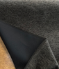 Charcoal Heavy Chenille Backed Upholstery Fabric by the yard