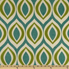  Arabesque Flocked green forest Fabric  by the yard 54” wide by the yard Multipurpose