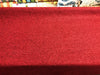 Ruby Red Chenille Upholstery fabric By The Yard 