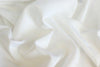 white polyester dupioni fabric