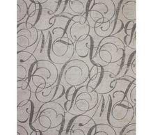  Scripture Calligraphy nickle Gray fabric 