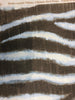 Zany Zebra Ice Blue Drapery Upholstery Home Accent Fabric By The Yard