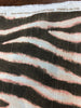Zany Zebra Blush Drapery Upholstery Ronnie Gold  Home Accent Fabric By The Yard