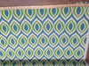 Arabesque Flocked green forest Fabric  by the yard 54” wide by the yard Multipurpose