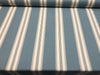Stonewall Wedgewood Blue French Stripes Cotton Fabric by the yard