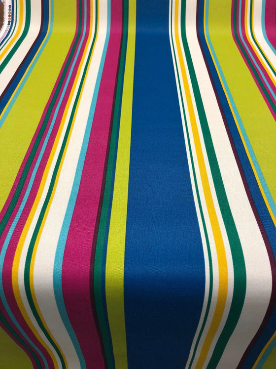 Richloom Thailand Stripe Polyester Outdoor Fabric by the yard ...