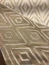Torsby Ikat Champagne Gold Jacquard Fabric by the yard