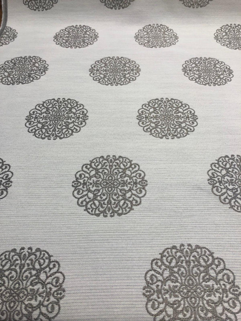 Moda Celtic Knot Silver Crown Jacquard Fabric by the yard