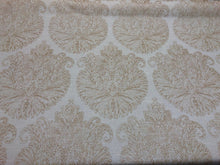  Home Accent Floral Damask Vashti Champagne Chintz Fabric By The Yard