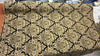 Chenille Damask Print Black Gold Cleopatra furniture Upholstery fabric