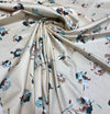 Laurent Prelude Floral Predominate Beige Vintage Fabric By The Yard