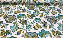  Anu Cliffside Linen Rayon Mill Creek Swavelle Jacobean Floral Fabric By The Yard