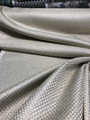 Interconnected Solid Beige Drapery Upholstery Multipurpose Fabric by the yard