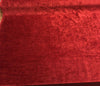 Solid Red Chili Evens Chenille Upholstery Fabric  By the yard