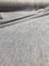 close view silver chenille fabric 