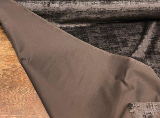 Haven Mink Velvet Designed Drapery Upholstery Fabric by the yard