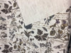 Scripture French Floral Linen Blend Upholstery Fabric By the yard