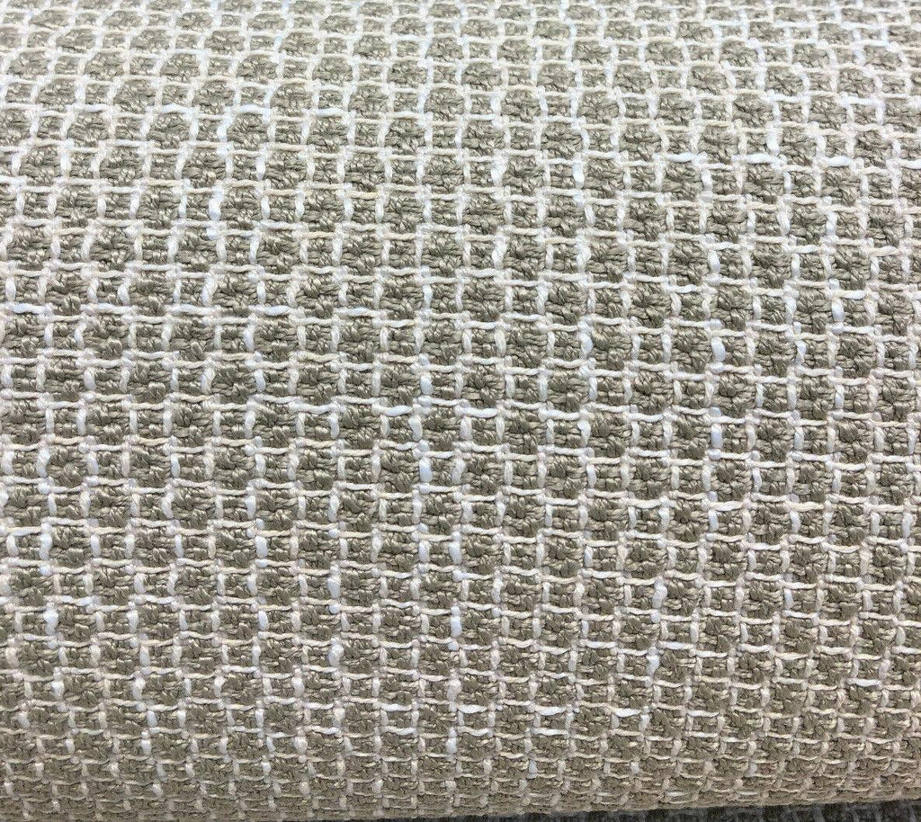 Harlow Putty  Chenille Upholstery Fabric by the yard