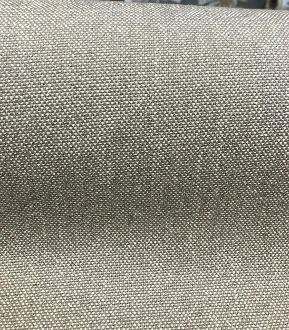 Heather Nickle Gray Preshrunk Cotton Chenille Fabric By The Yard