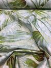 Richloom Shady Island Green Beige Fabric by the Yard