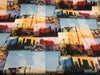 Los Angeles Hollywood Cotton Drapery Upholstery Fabric by the yard