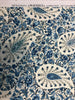 Waverly Upholstery 54'' Paisley Verveine Bluejay Fabric By The Yard