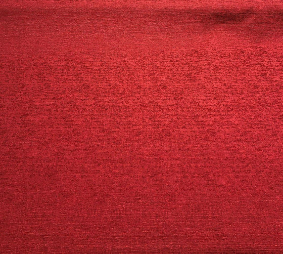 Fabricut Rawhide Carnation Red Slubbed Textured Fabric by the yard