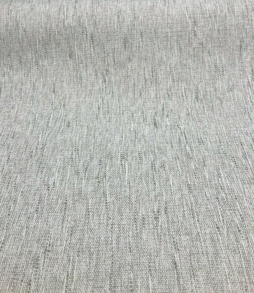 Avenger Pumice White Gray Tweed Soft Chenille Upholstery Fabric by the ...