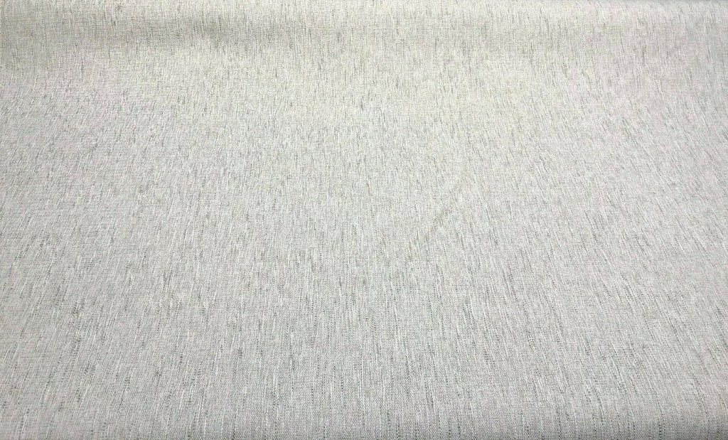 Avenger Pumice White Gray Tweed Soft Chenille Upholstery Fabric by the yard