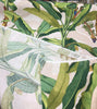Beverly Hills Malaga Green Tree leafs Cotton Canvas Fabric by the yard