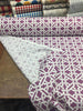 Mill Creek Haldor Purple indoor outdoor multipurpose fabric by the yard